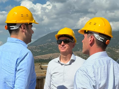 Përfaqësues nga Ambasada e SHBA-ve në një vizitë pune në TS Ohër